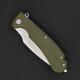 Daggerr Knives Fielder Olive Handle Stonewash - 4/4